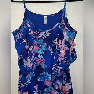 XHILATATION FLORAL SUMMER DRESS- SIZE SMALL- NWOT